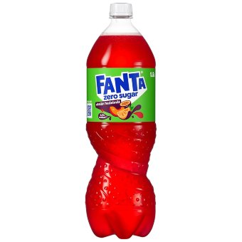 Безалкогольный напиток Fanta Etelän Hedelmät Zero в пластиковой бутылке 1,5 л