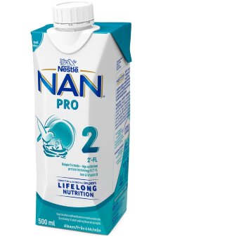 Готовая к употреблению смесь Nestlé Nan Pro 2 500 мл на молочной основе