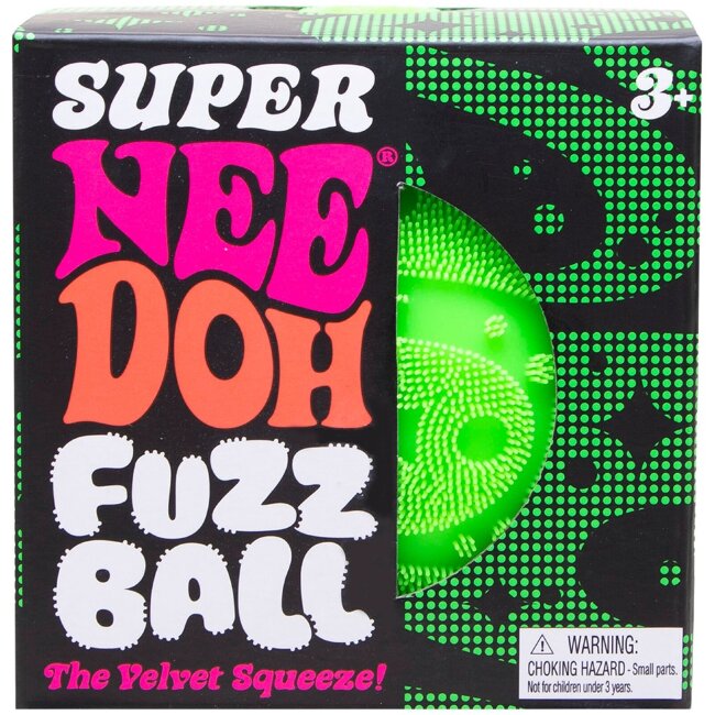 Игрушка Needoh Super NeeDoh Fuzz Ball 3 вида Игрушка Needoh Super NeeDoh Fuzz Ball 3 вида