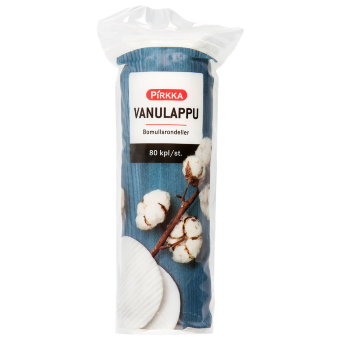 Ватные диски Pirkka 80 гр Ватные диски Pirkka 80 гр