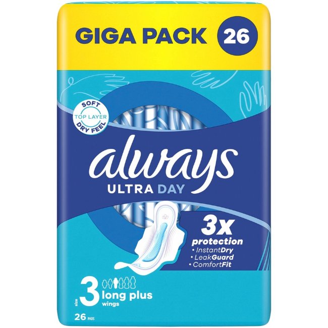 Гигиенические прокладки Always Ultra Long Plus 3 с крылышками 26 шт