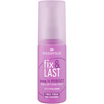 Спрей для закрепления макияжа essence fix & LAST keep it PERFECT 50 мл Спрей для закрепления макияжа essence fix & LAST keep it PERFECT 50 мл