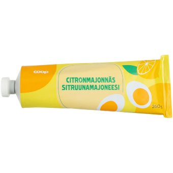 Лимонный майонез Coop 260 гр (цена по акции) Лимонный майонез Coop 260 гр (цена по акции)