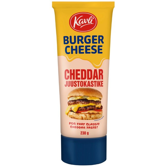 Сырный соус для бургера Kavli Burger Cheese Cheddar 230 гр