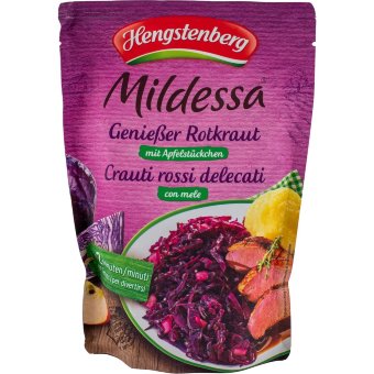 Салат из красной капусты с яблоком Hengstenberg 400 гр