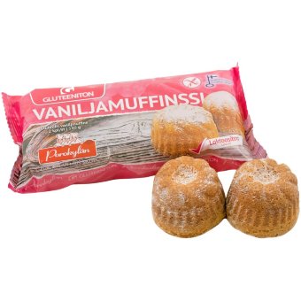 Ванильные кексы без глютена Porokylan (уп 2 шт) 130 гр Ванильные кексы без глютена Porokylan (уп 2 шт) 130 гр