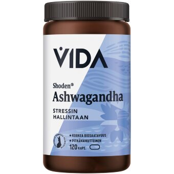Биологически активная добавка Vida Shoden® Ashwagandha 120 капсул / 39 гр Биологически активная добавка Vida Shoden® Ashwagandha 120 капсул / 39 гр