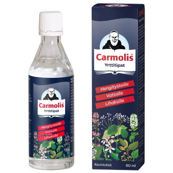 Монастырские Травяные капли Carmolis Yrttitipat 80 мл Valioravinto Монастырские Травяные капли Carmolis Yrttitipat 80 мл Valioravinto