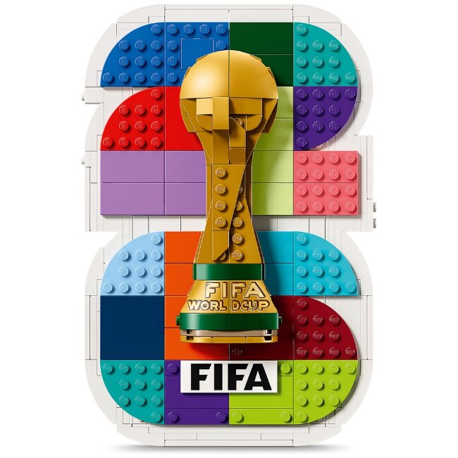 Конструктор LEGO® Editions Football 43032 официальный логотип турнира FIFA World Cup 2026™ Конструктор LEGO® Editions Football 43032 официальный логотип турнира FIFA World Cup 2026™