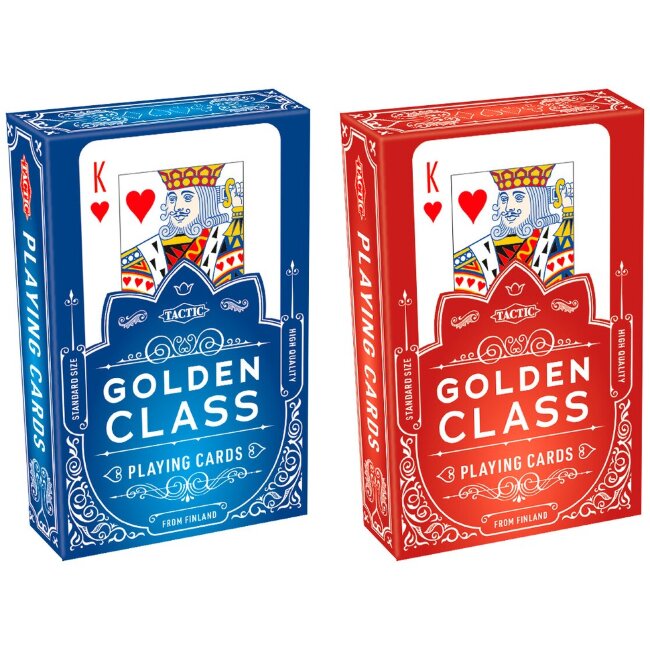 Игральные карты Tactic Golden Class