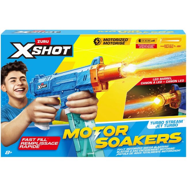 Водяной пистолет X-SHOT WATER Fast Fill Turbo Stream Motor Soaker Водяной пистолет X-SHOT WATER Fast Fill Turbo Stream Motor Soaker