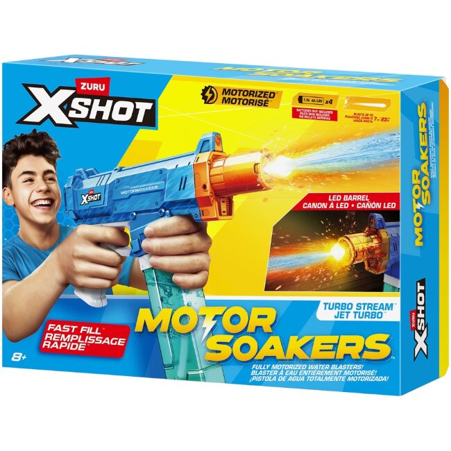 Водяной пистолет X-SHOT WATER Fast Fill Turbo Stream Motor Soaker Водяной пистолет X-SHOT WATER Fast Fill Turbo Stream Motor Soaker