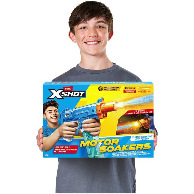 Водяной пистолет X-SHOT WATER Fast Fill Turbo Stream Motor Soaker Водяной пистолет X-SHOT WATER Fast Fill Turbo Stream Motor Soaker