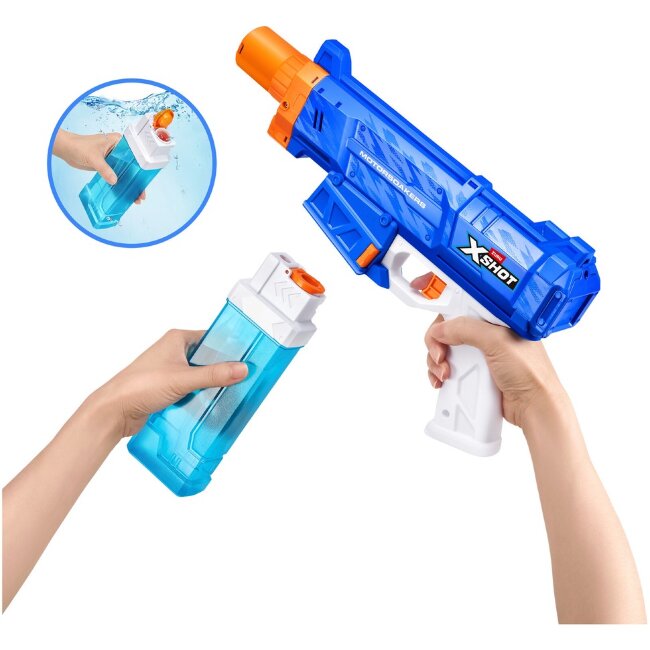 Водяной пистолет X-SHOT WATER Fast Fill Turbo Stream Motor Soaker Водяной пистолет X-SHOT WATER Fast Fill Turbo Stream Motor Soaker