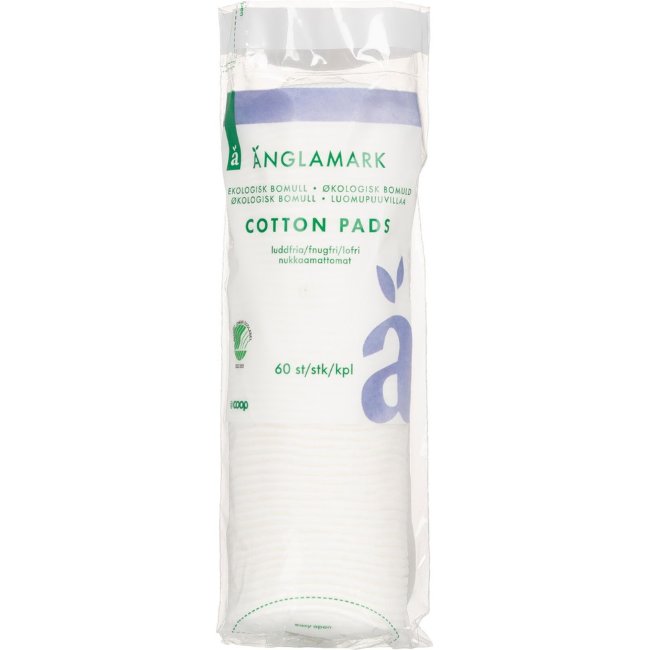 Ватные диски Änglamark органические 60 шт Ватные диски Änglamark органические 60 шт