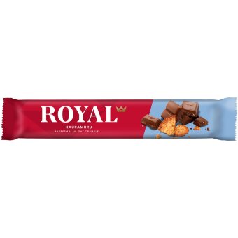 Шоколадный батончик с овсяным печеньем Royal Kauramuru 45 гр Шоколадный батончик с овсяным печеньем Royal Kauramuru 45 гр
