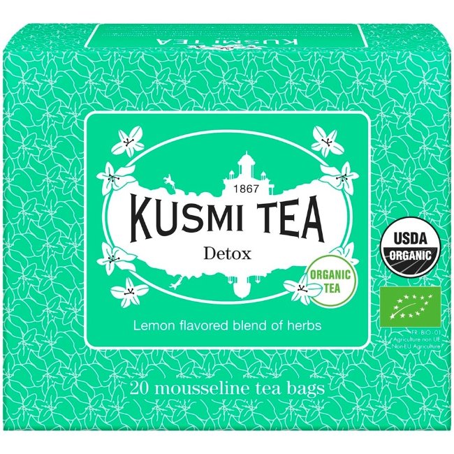 Очищающий чай DETOX Kusmi Tea 20 пакетиков