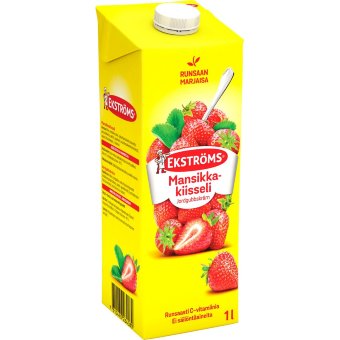 Кисель Ekströms Extra Prima клубничный 1 л Кисель Ekströms Extra Prima клубничный 1 л