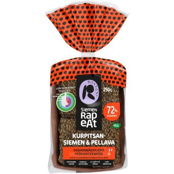 Хлебцы с семенами тыквы и льна Rosten 250 гр Хлебцы с семенами тыквы и льна Rosten 250 гр