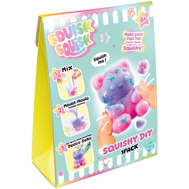 Набор для создания мягкой игрушки Squish Squish Squishy Набор для создания мягкой игрушки Squish Squish Squishy