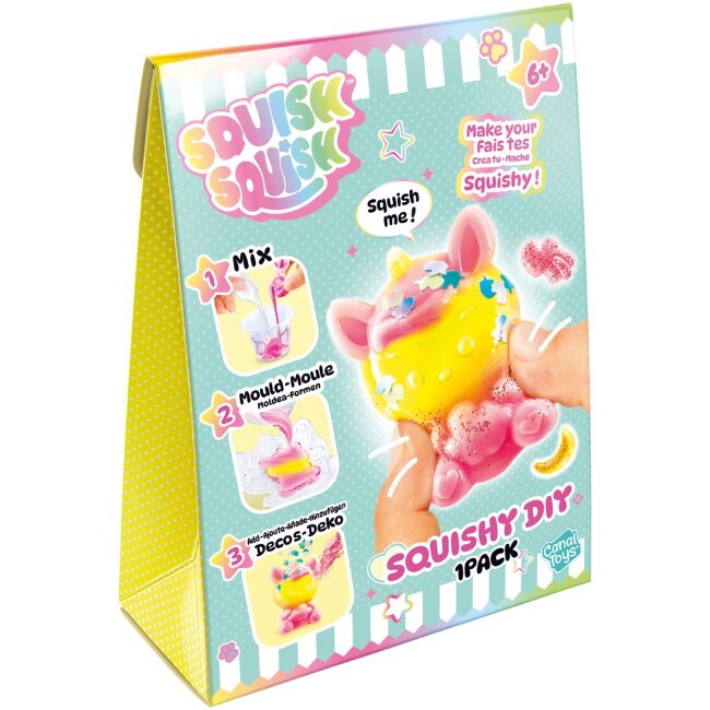 Набор для создания мягкой игрушки Squish Squish Squishy Набор для создания мягкой игрушки Squish Squish Squishy