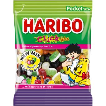 Ассорти мармеладных конфет HARIBO Click Mix 80 гр Ассорти мармеладных конфет HARIBO Click Mix 80 гр