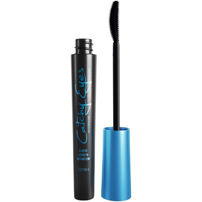 Водостойкая тушь для ресниц GOSH Catchy Eyes 001 Black 8 мл