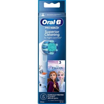 Насадки для зубной щетки Oral-B PRO 3+ Kids Spiderman/Frozen (уп 3 шт) Насадки для зубной щетки Oral-B PRO 3+ Kids Spiderman/Frozen (уп 3 шт)