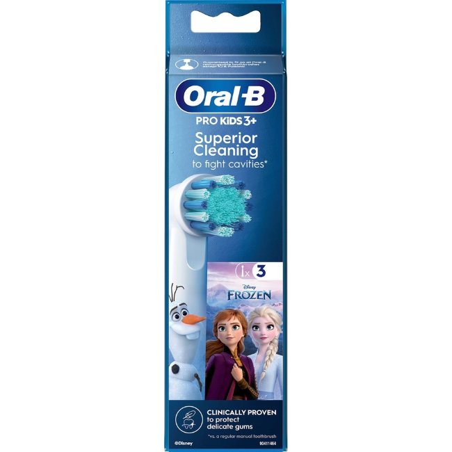 Насадки для зубной щетки Oral-B PRO 3+ Kids Spiderman/Frozen (уп 3 шт) Насадки для зубной щетки Oral-B PRO 3+ Kids Spiderman/Frozen (уп 3 шт)