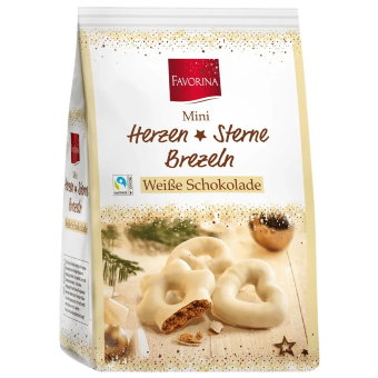 Пряники с белым шоколадом и пряностями Favorina 300 гр Пряники с белым шоколадом и пряностями Favorina 300 гр