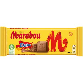 Шоколад Marabou Daim 160 гр