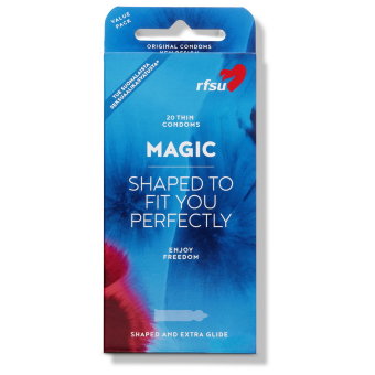 Презервативы Magic RFSU Shaped To Fit You Perfectly 20 шт Презервативы Magic RFSU Shaped To Fit You Perfectly 20 шт