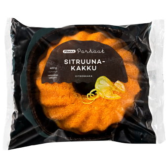 Кекс с лимоном Pirkka 400 гр Кекс с лимоном Pirkka 400 гр