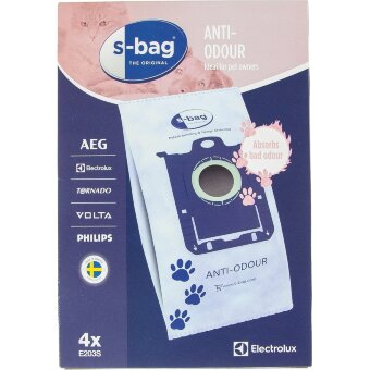 Пылесборник Electrolux S-bag Anti-Odour E203S 4 шт
