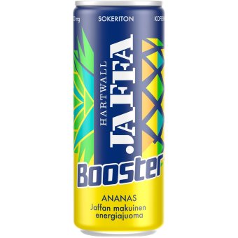 Энергетический напиток Jaffa Booster ананас без сахара 0,33 л