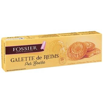 Бисквитное печенье Fossier Galette Reims 75 гр