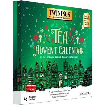 Чайный рождественский календарь Twinings 24x2x1,5-2,5 гр