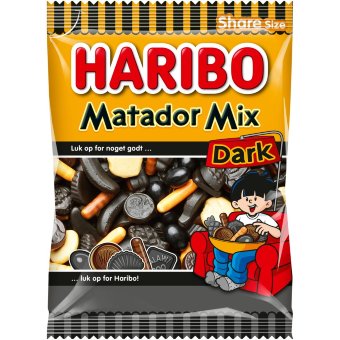 Лакричный мармелад HARIBO Matador Mix Dark 270 гр Лакричный мармелад HARIBO Matador Mix Dark 270 гр