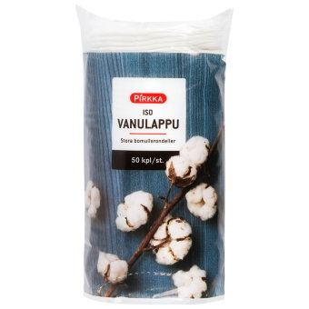 Ватные диски Pirkka iso 50 шт Ватные диски Pirkka iso 50 шт