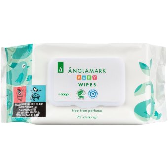 Очищающие влажные салфетки для детей Coop vauvan 72 шт