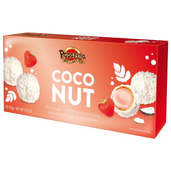 Конфеты Papagena (клубника и кокос) 120 гр Конфеты Papagena (клубника и кокос) 120 гр