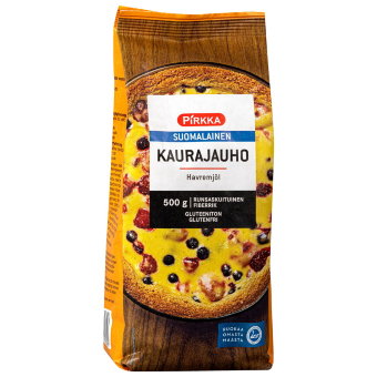 Овсяная мука Pirkka 500 гр Овсяная мука Pirkka 500 гр