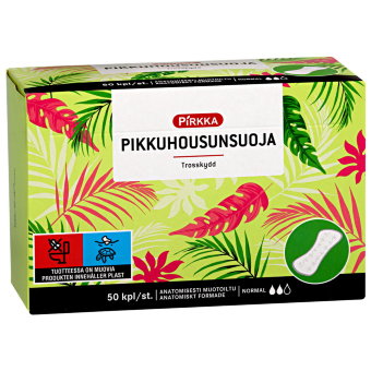 Прокладки ежедневные Pirkka 50 шт Прокладки ежедневные Pirkka 50 шт