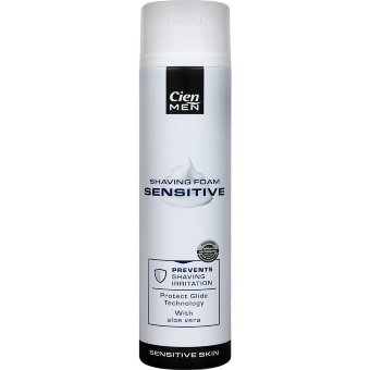 Пена для бритья Cien Men Sensitive (для мужчин с чувствительной кожей) 300 мл Пена для бритья Cien Men Sensitive (для мужчин с чувствительной кожей) 300 мл