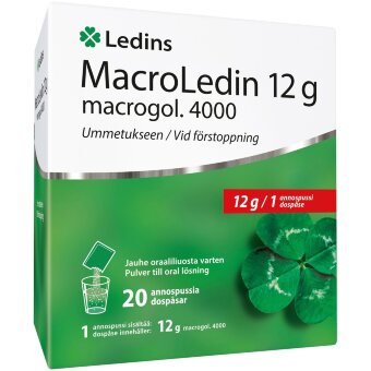 Макрогол 4000 Macroledin 12 г (уп 20 шт)