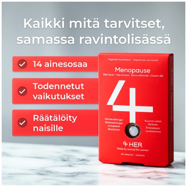 Биологически активная добавка 4Her Menopause (уп 60 шт) 42 гр Биологически активная добавка 4Her Menopause (уп 60 шт) 42 гр