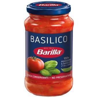 Паста с соусом Basilico Barilla 400 гр