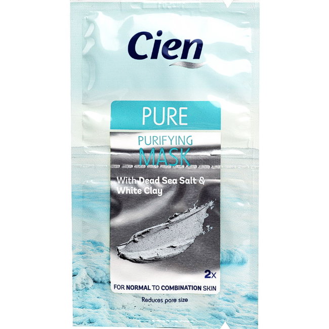 Маска для лица очищающая Cien Pure 2 шт