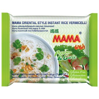 Лапша рисовая Mama с овощами 55 гр Лапша рисовая Mama с овощами 55 гр