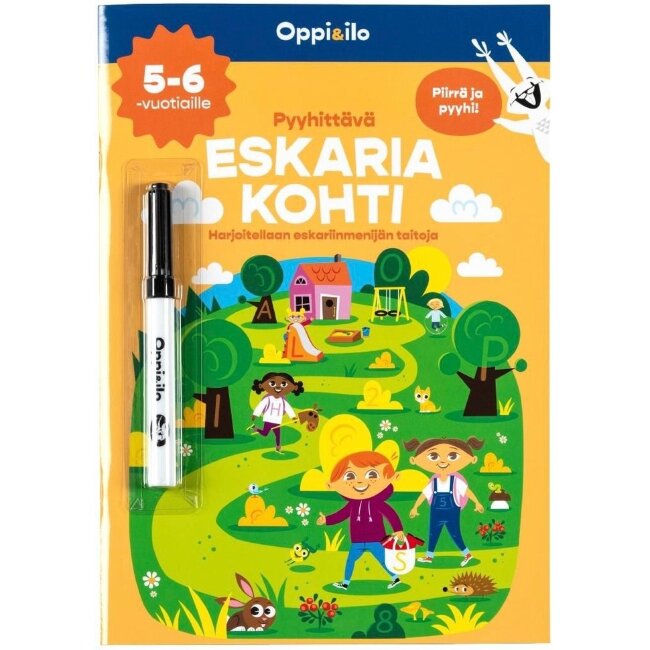 Развивающая книга Laitila для подготовки к детскому саду 5-6 лет Развивающая книга Laitila для подготовки к детскому саду 5-6 лет